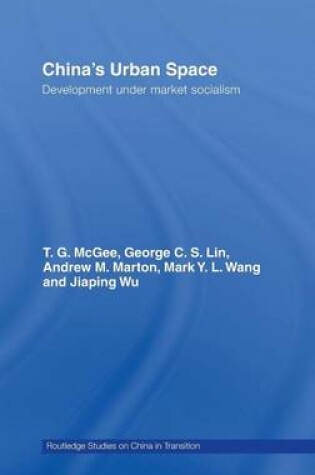 Cover of China's Urban Space: Development Under Market Socialism