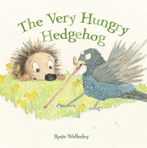 Book cover for The Very Hungry Hedgehog