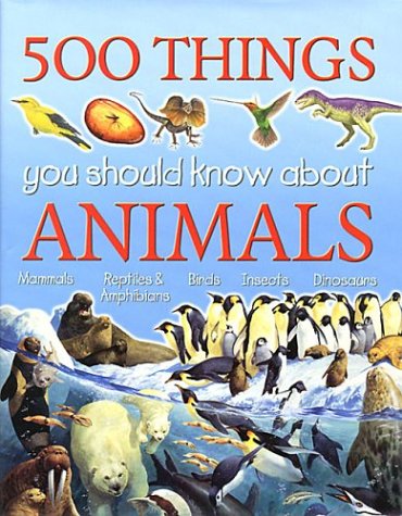 Book cover for 500 Things You Should Know About Animals