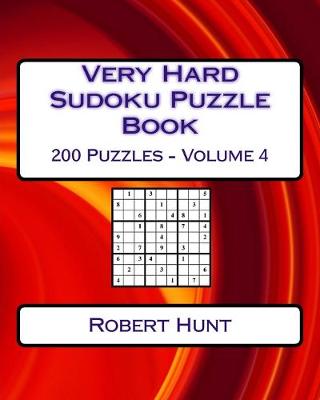 Book cover for Very Hard Sudoku Puzzle Book Volume 4