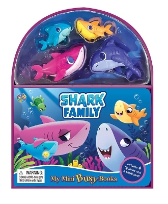 Book cover for Shark Family: My Mini Busy Books For Kids