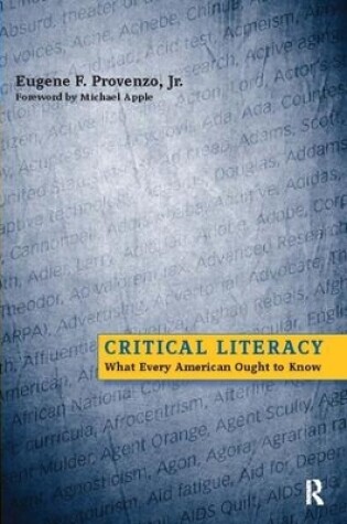 Cover of Critical Literacy