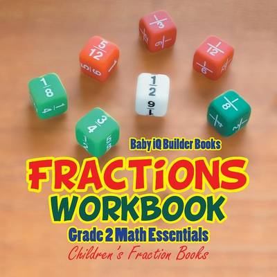 Book cover for Fractions Workbook Grade 2 Math Essentials