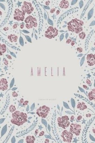 Cover of Composition Notebook. Amelia