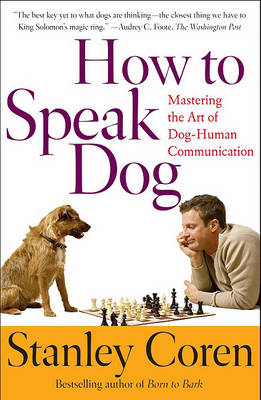 Book cover for How to Speak Dog