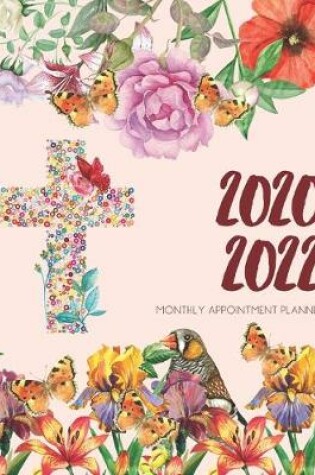 Cover of 2020-2022 Three 3 Year Planner Christian Monthly Calendar Gratitude Agenda Schedule Organizer