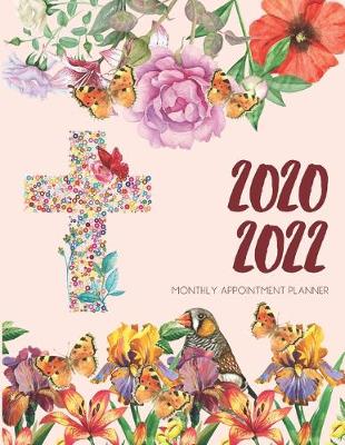 Book cover for 2020-2022 Three 3 Year Planner Christian Monthly Calendar Gratitude Agenda Schedule Organizer