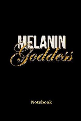 Book cover for Melanin Goddess Notebook