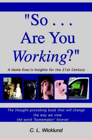 Cover of So... Are You Working?