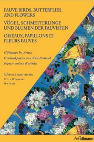 Cover of Giftwrap: Fauve Birds, Butterflies and Flowers