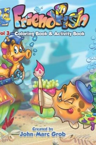 Cover of FriendFish Coloring book 3