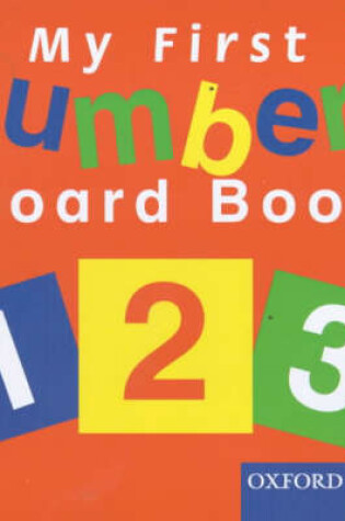 Cover of My First Numbers Board Book