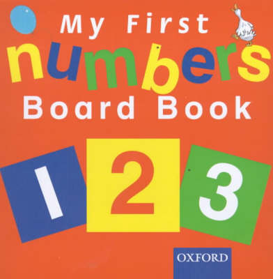 Book cover for My First Numbers Board Book