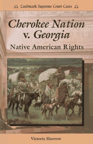 Book cover for Cherokee Nation V. Georgia