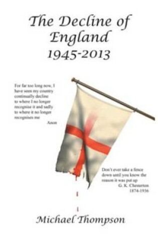 Cover of The Decline of England 1945-2013