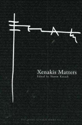 Cover of Xenakis Matters