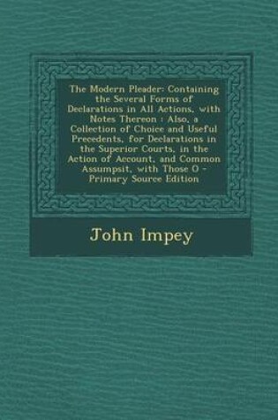 Cover of The Modern Pleader