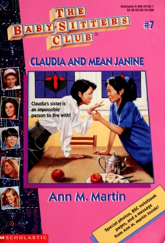 Claudia and Mean Janine by Ann M Martin