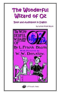 Book cover for The Wonderful Wizard of Oz - Book and Audiobook in English