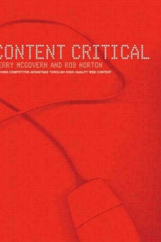 Cover of Content Critical