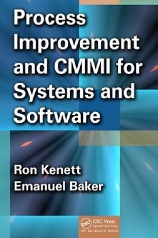 Cover of Process Improvement and CMMI  for Systems and Software