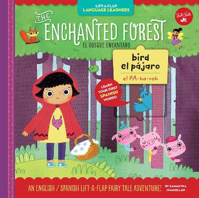 Cover of Lift-a-Flap Language Learners: The Enchanted Forest