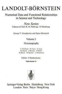 Cover of Oceanography