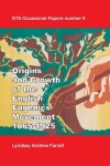 Book cover for The Origins and Growth of the English Eugenics Movement, 1865-1925