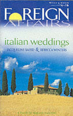 Book cover for Italian Weddings