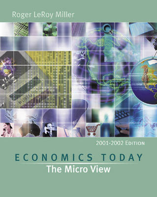 Book cover for Economics Today, 2001-2002 Edition, The Micro View