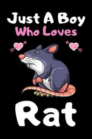 Cover of Just a boy who loves rat