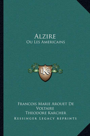 Cover of Alzire