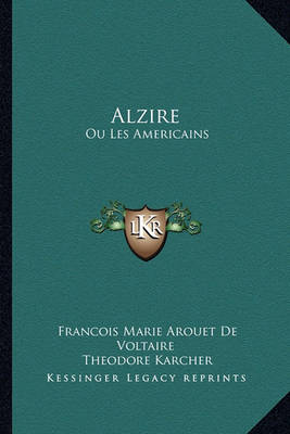 Book cover for Alzire