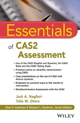 Book cover for Essentials of CAS2 Assessment