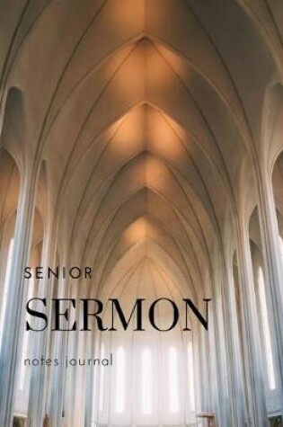 Cover of Senior Sermon Notes Journal