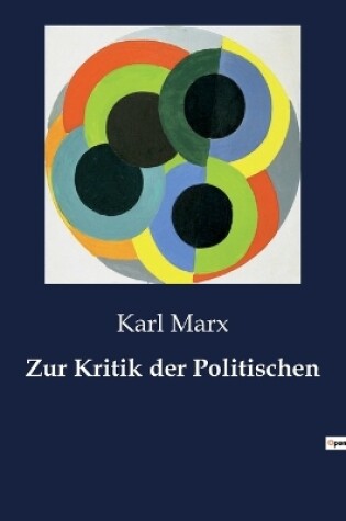 Cover of Zur Kritik der Politischen