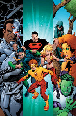 Book cover for Teen Titans Omnibus Vol. 1 by Geoff Johns
