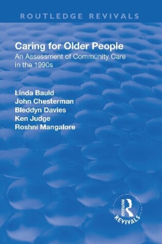 Cover of Caring for Older People