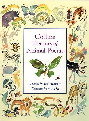 Book cover for Collins Treasury of Animal Poems