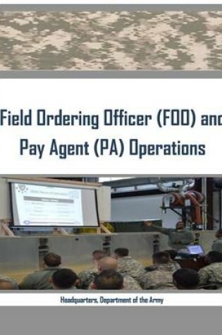 Cover of Field Ordering Officer (Foo) and Pay Agent (Pa) Operations