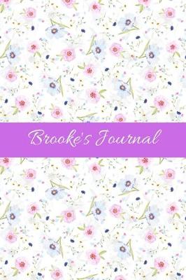Book cover for Brooke's Journal
