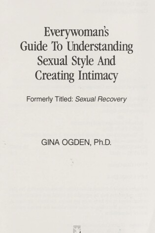 Cover of Everywoman's Guide to Understanding Sexual Style and Creating