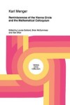 Book cover for Reminiscences of the Vienna Circle and the Mathematical Colloquium