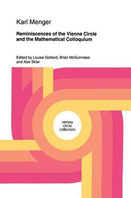 Cover of Reminiscences of the Vienna Circle and the Mathematical Colloquium