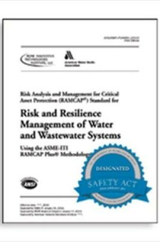 Cover of J100-10 (R13) Risk and Resilience Management of Water and Wastewater Systems (RAMCAP)