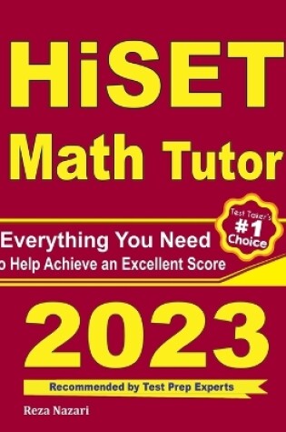 Cover of HiSET Math Tutor