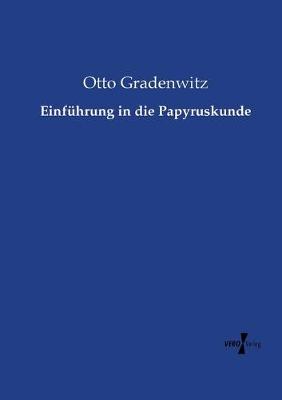 Book cover for Einführung in die Papyruskunde