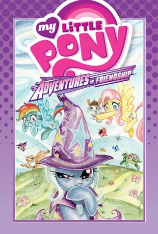 Book cover for My Little Pony: Adventures in Friendship Volume 1