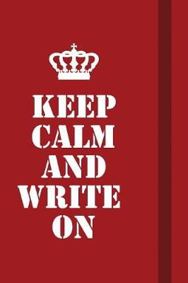 Book cover for Keep calm and Write On