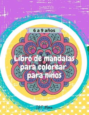 Book cover for Libro de mandalas para colorear para niños
